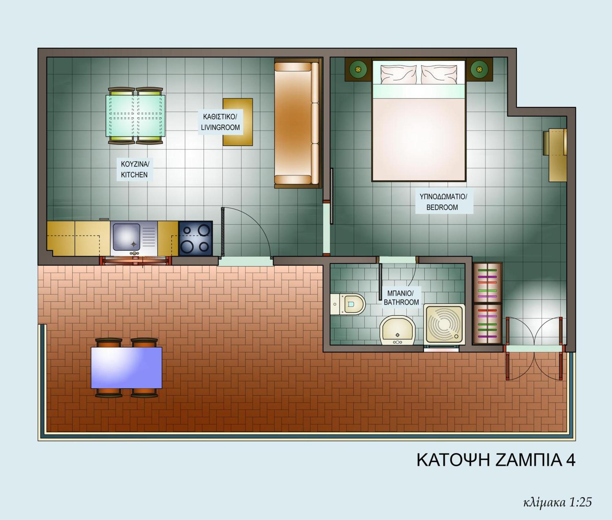 Zambia Apartments Плакиас Екстериор снимка